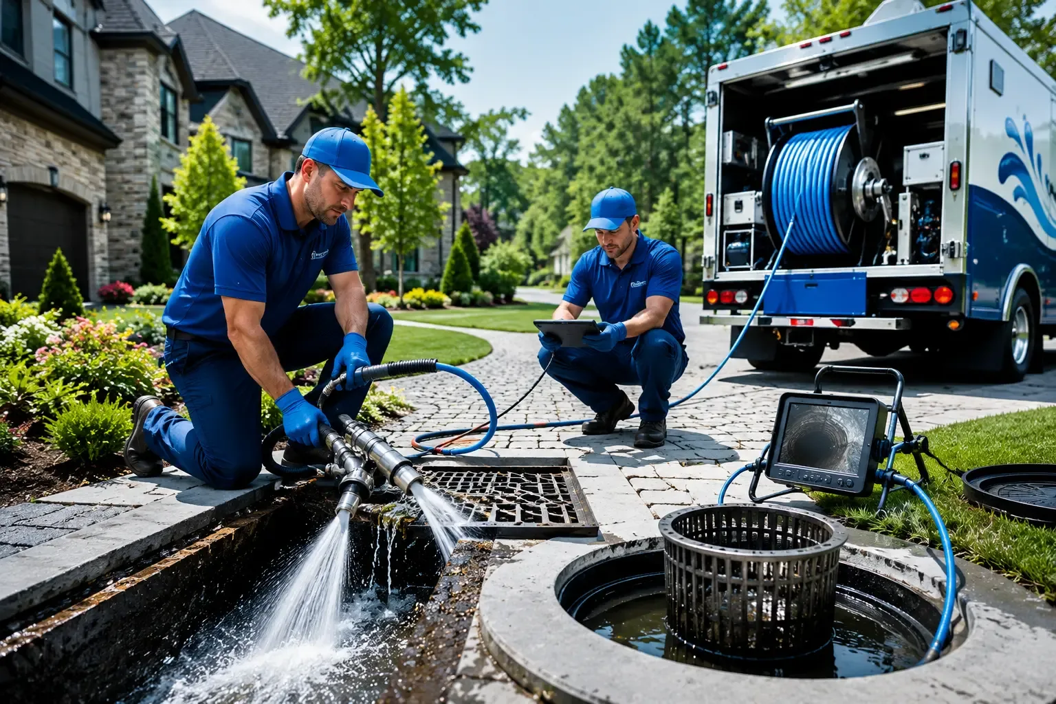 Local outdoor drain cleaning professionals in Harrietta, MI
